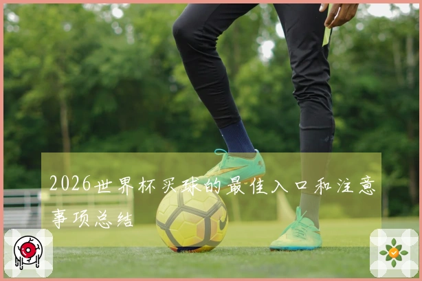 2026世界杯买球的最佳入口和注意事项总结